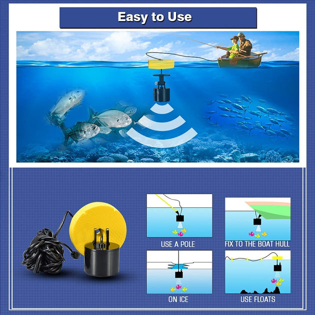 Portable Fish Finder Handheld Fish Finder Fish Location and Water Depth