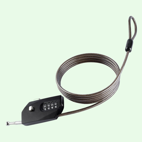 Game Trail Camera Lock Security Lock Password Cable Chain Lock, Metal Protective Lock for Bike Cameras Indoor Outdoor