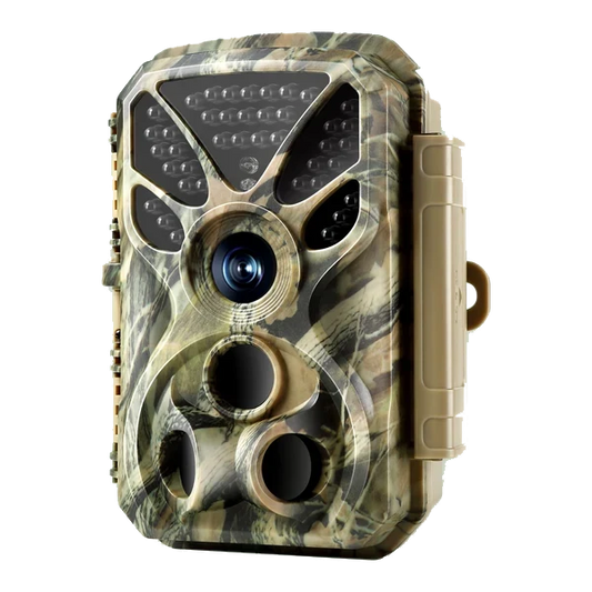 Game & Trail Wildlife Camera 64MP Photo 4K Video 100ft Night Vision 0.1s Motion-Activated Trigger IP66 Waterproof for Wildlife Observing & Farm Security | T326 Matte Olive Drab