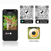 Blazevideo 390GA Red 4G LTE Cellular Trail Camera 48MP 1296P Night Vision Motion Activated No Glow Waterproof