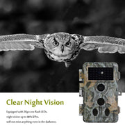 4-Pack Trail Wildlife Cameras & Field Tree Cams 32MP 1296P Video 0.1s Fast Trigger Speed  | A262Motion Activated Waterproof Photo & Video Model