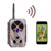 Bluetooth WIFI Game & Wildlife Trail Camera 32MP Photo 1296P Video for Home or Backyard Security Night Vision Motion Activated Waterproof | A350W