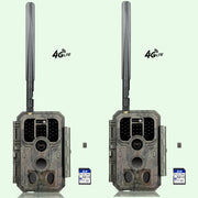 4G LTE Cellular Wildlife Trail Animal Camera 32MP 1296P Night Vision Motion Activated No Glow Waterproof