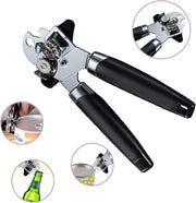 Stainless Steel Can Opener Manual Smooth Edge Can Opener Smooth Edge Manual Can Opener - Manual Can Openers Manual Stainless Steel Opener Manual Hand Can Opener Safety Hand Held Can Opener Safe