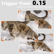 5-Pack Camouflage Game Trail & Deer Cameras 24MP Photo 1296P Video with 100ft Night Vision Motion Activated 0.1S Trigger Speed Waterproof No Glow.