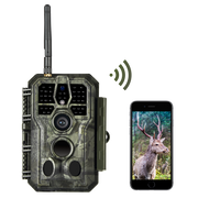 Wireless WIFI Wildlife Trail Camera Trap 32MP Photo 1296P Video Security Farm & Field Camera Night Vision Motion Activated No Glow Waterproof | A280W