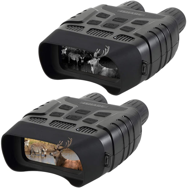 Night Vision Binoculars & Goggles, Digital Infrared Night Vision Binoculars for Darkness, Hunting Surveillance Spotting.